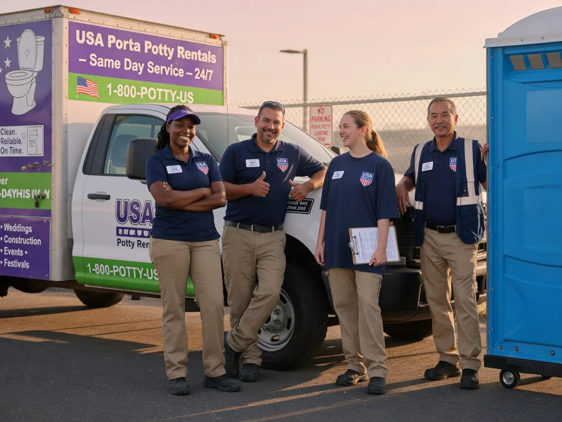 Porta Potty Rental company in Ontario, WI